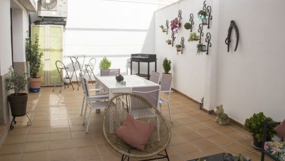 La Yaya Casa Rural Patio